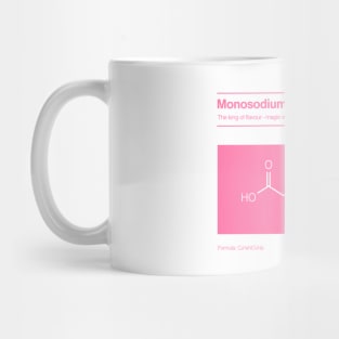 MSG Monosodium glutamate Mug